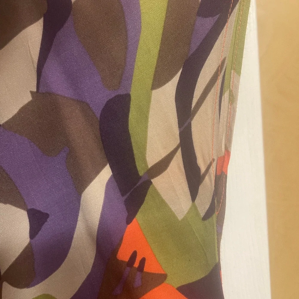 Boden Multicolor Abstract Blouse - Picture 4 of 7